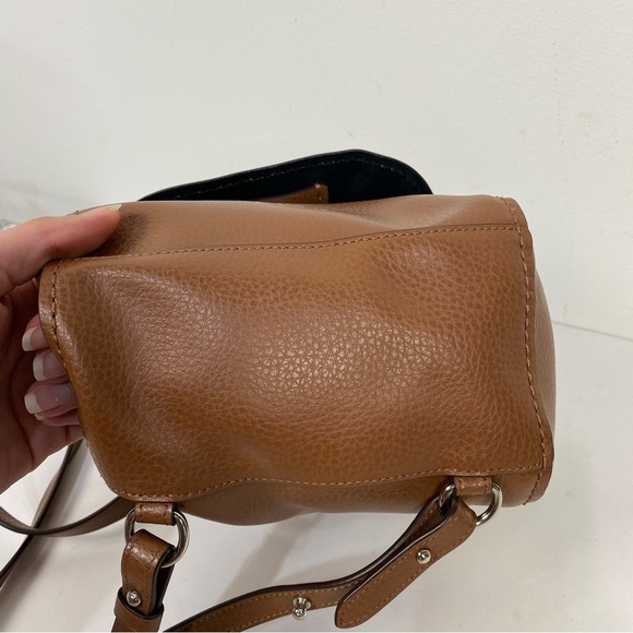 Coach Derby Brown Pebble Leather Bucket Mini Backpack Minimalist CapsuleWardrobe - Picture 6 of 14